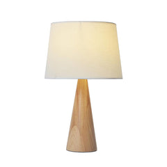 Wooden Vase Table Lamp
