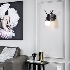 Yeknu Antler Wall Lamp