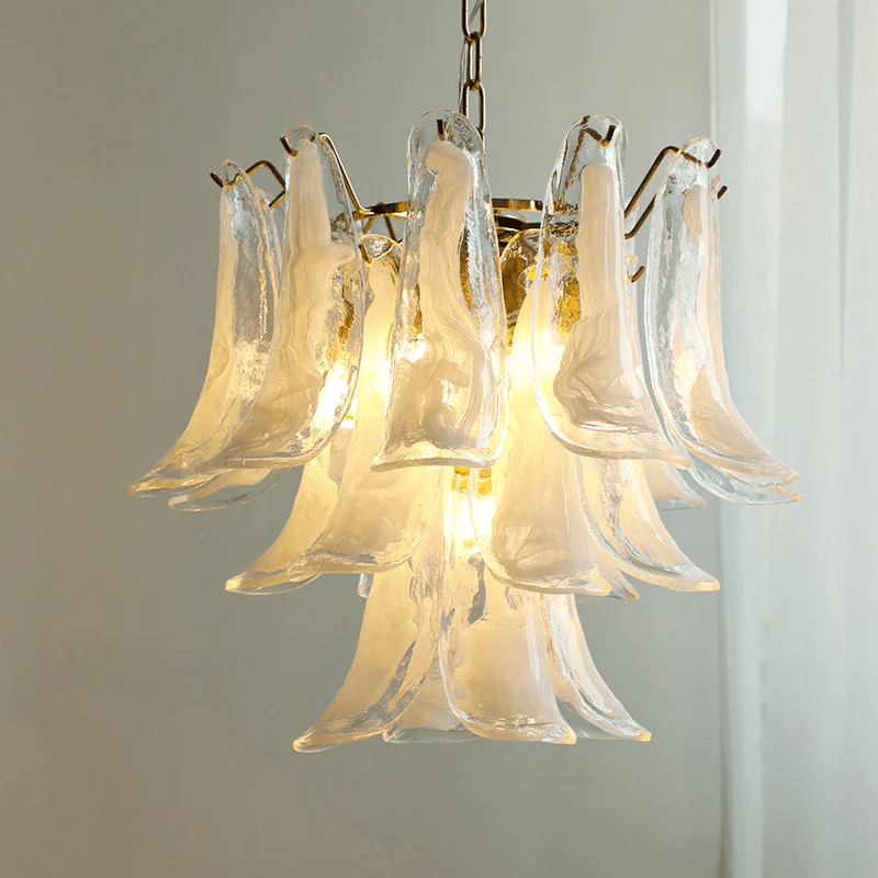 Murano Glass Petals Chandelier