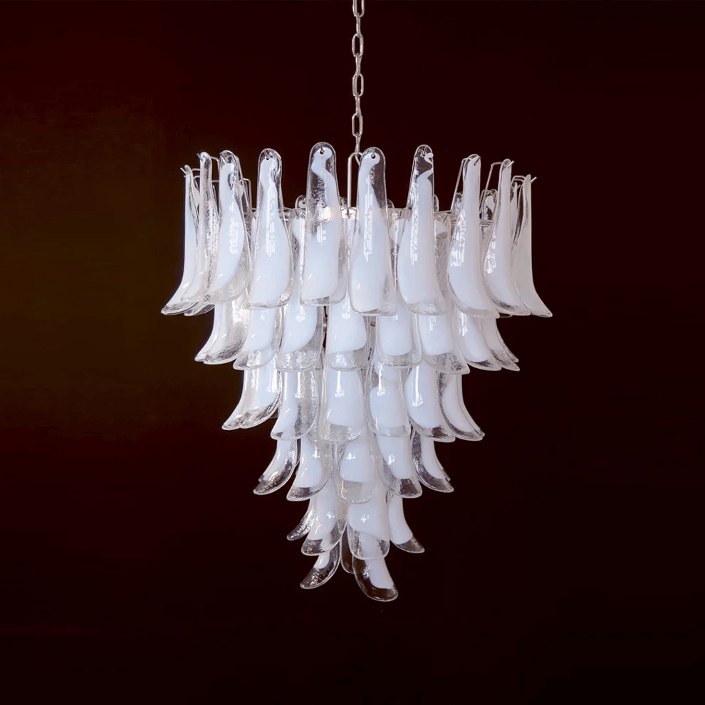 Murano Glass Petals Chandelier