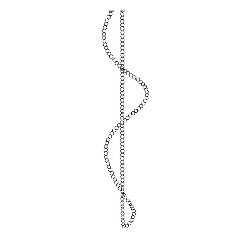 Pearl Necklace Balls Chandelier