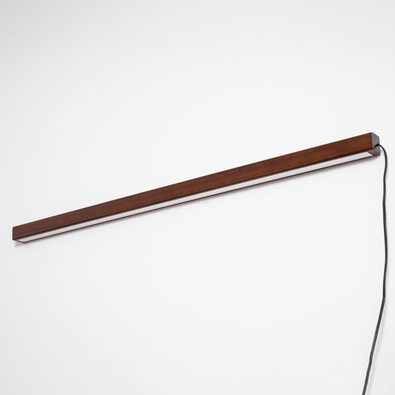 Arlo Linear Wood Plug-in Wall Light