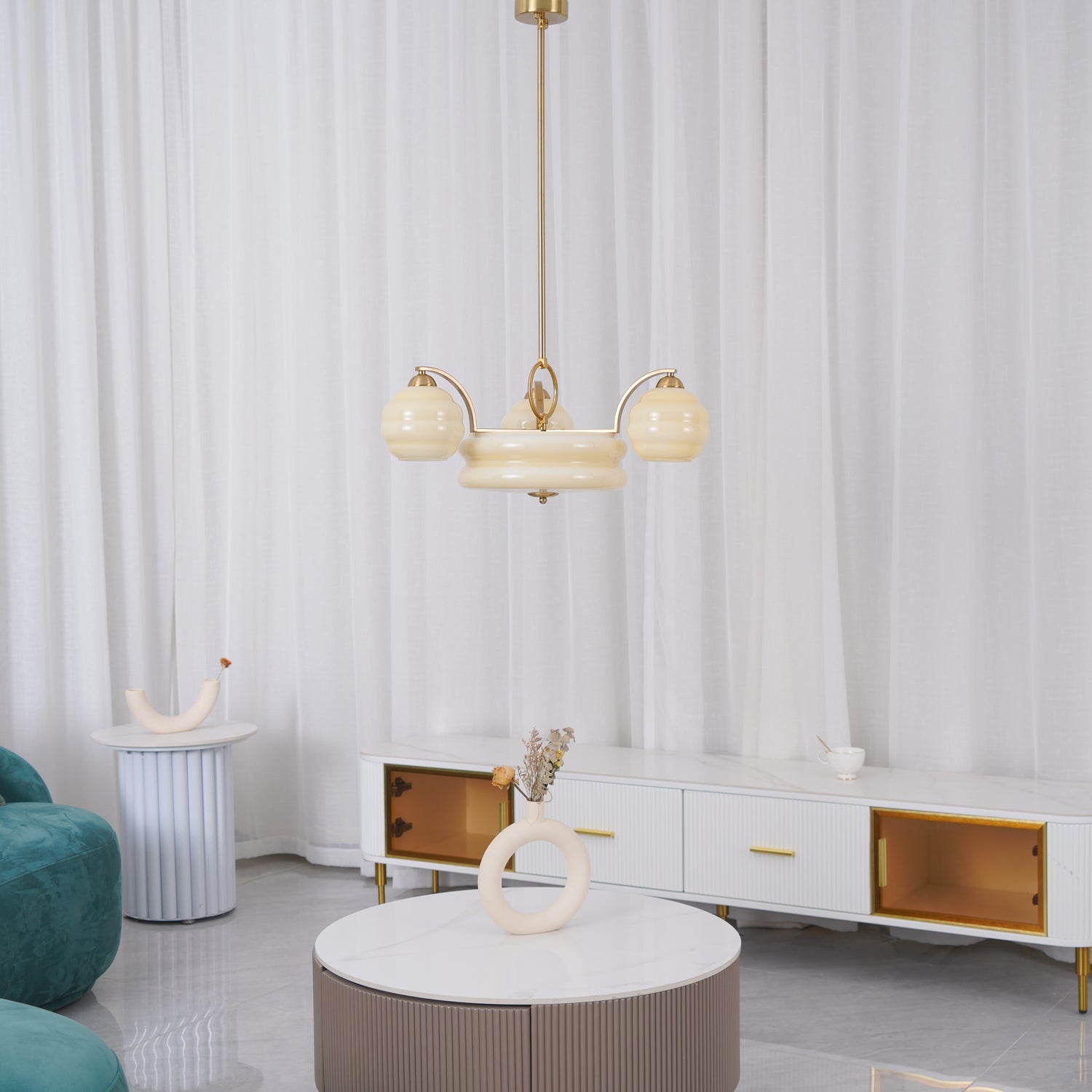 Art Deco Vintage Chandelier