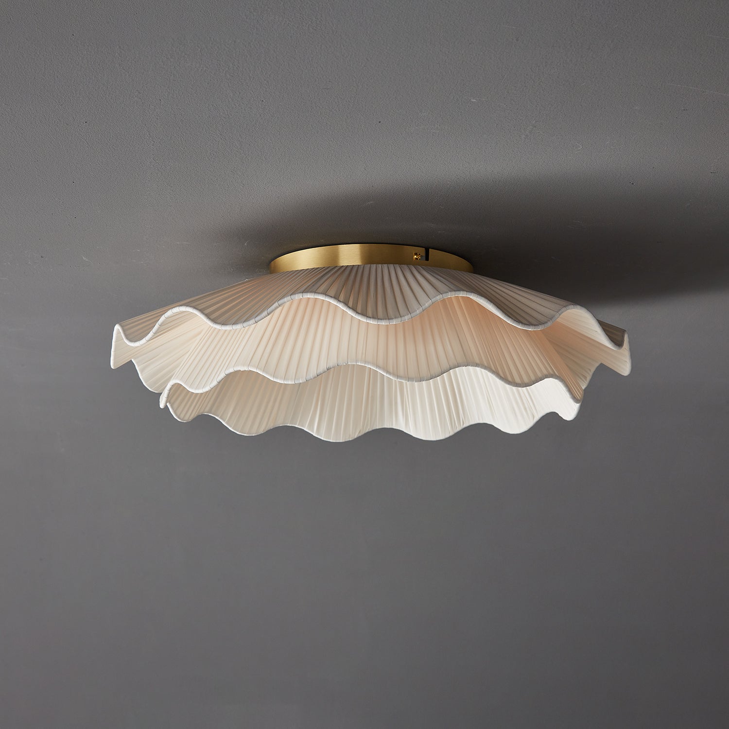Arwen Fabric Wave Ceiling Lamp