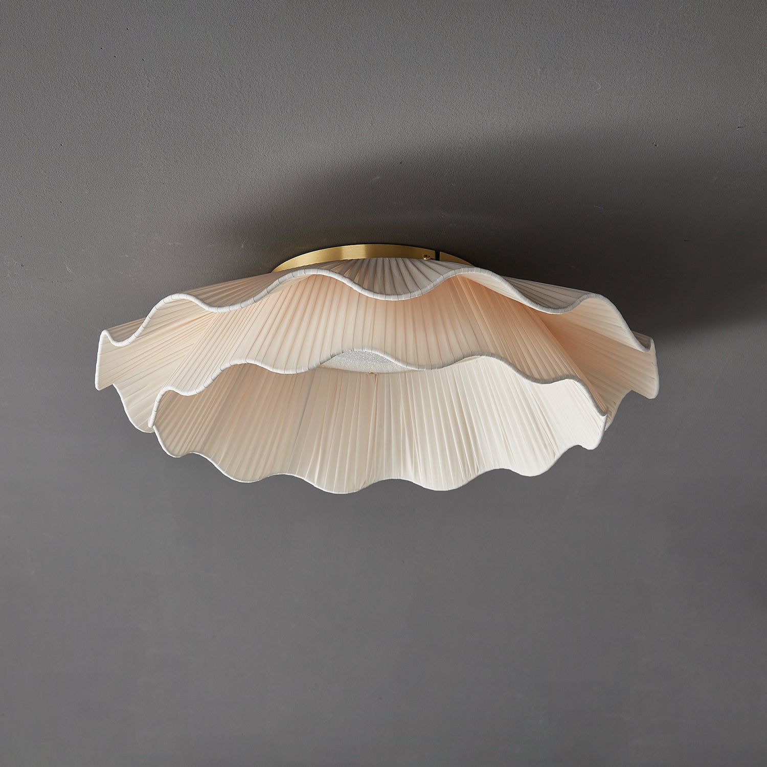 Arwen Fabric Wave Ceiling Lamp
