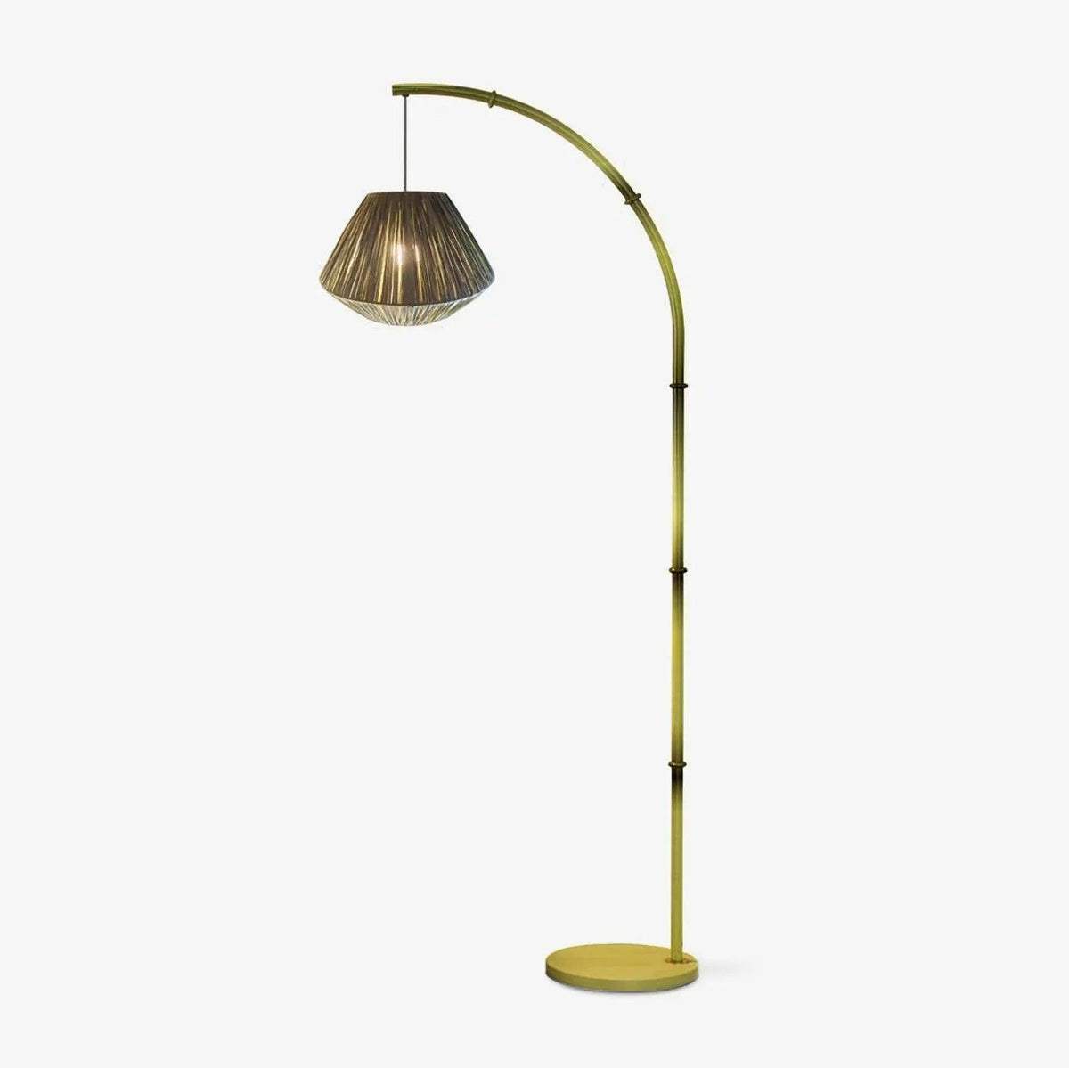 Bamboo Pole Floor Lamp