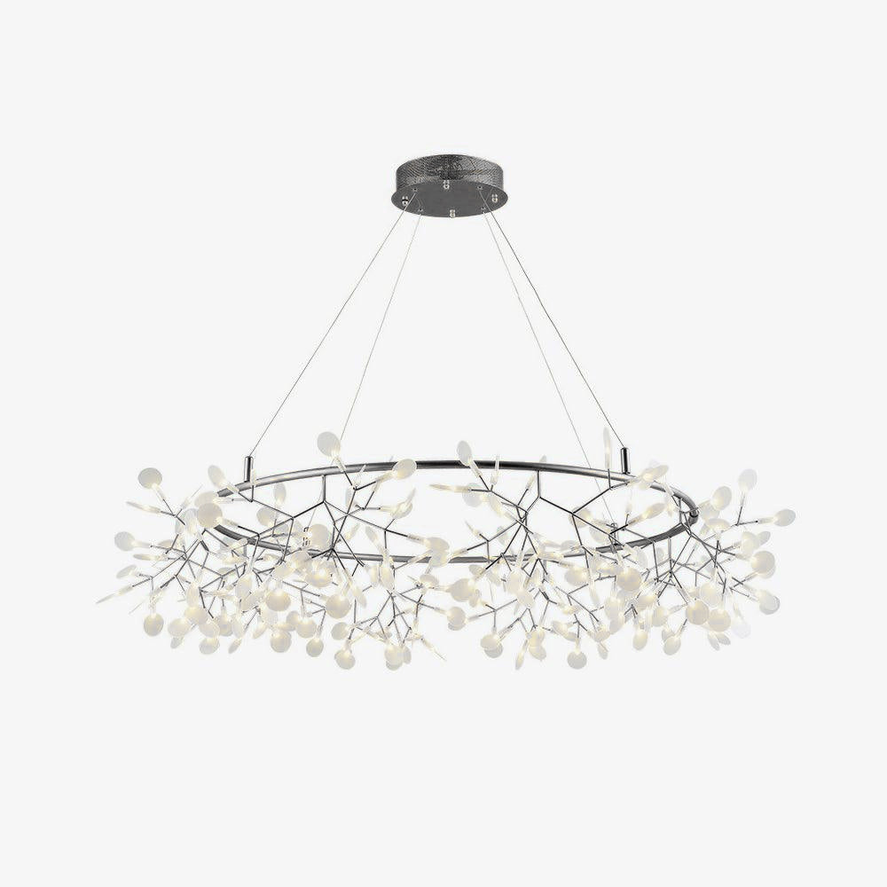 Black Big O Firefly LED Chandelier