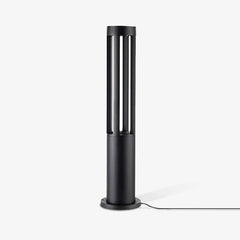 Black Cylindrical Garden Outdoor Light