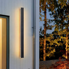 Long Strip Outdoor Sconce Solar Power