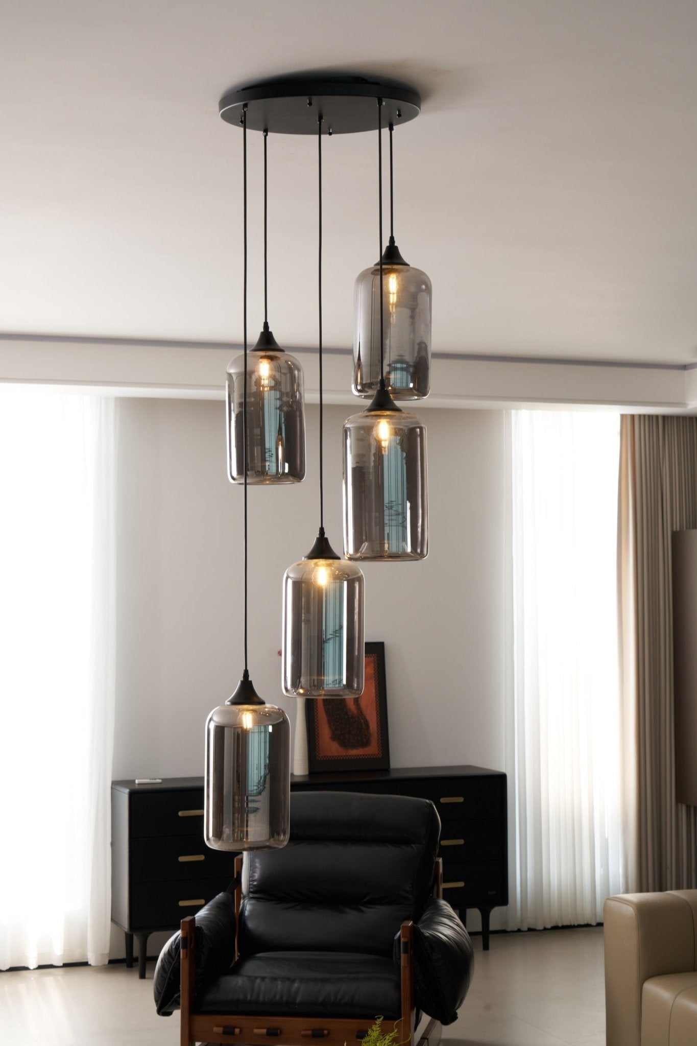 Bottle Pendant Light