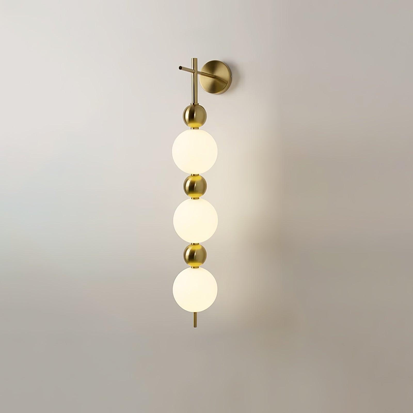 Candied Haws String Brass Wall Lamp