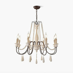 Candle Style Beaded Chandelier