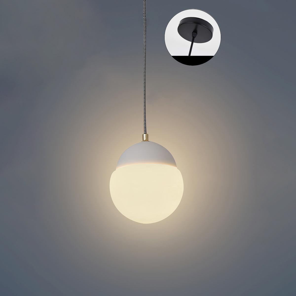 Cement Eclipse Pendant Lamp