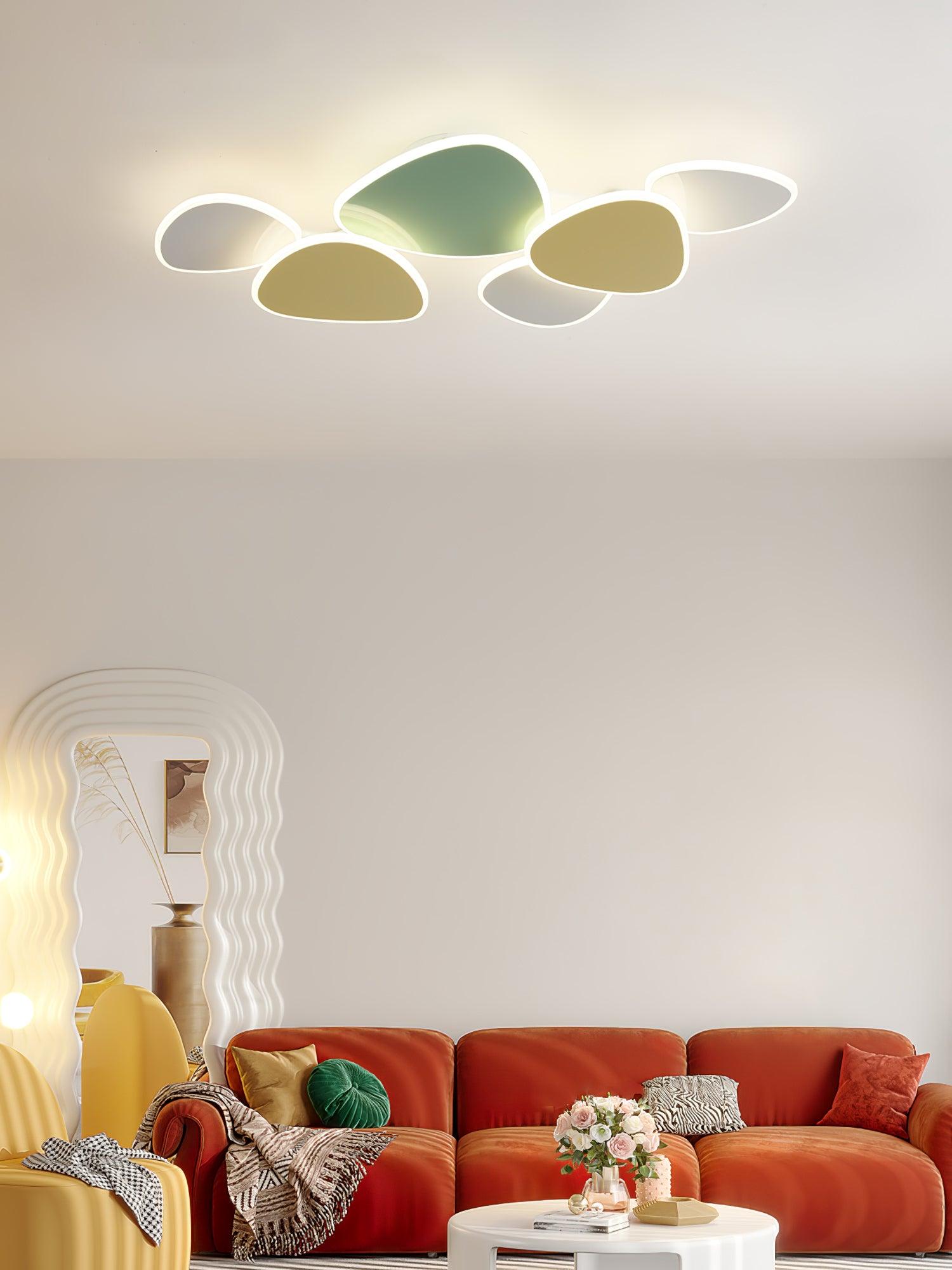 Colorful Cloud Wall Ceiling Lamp