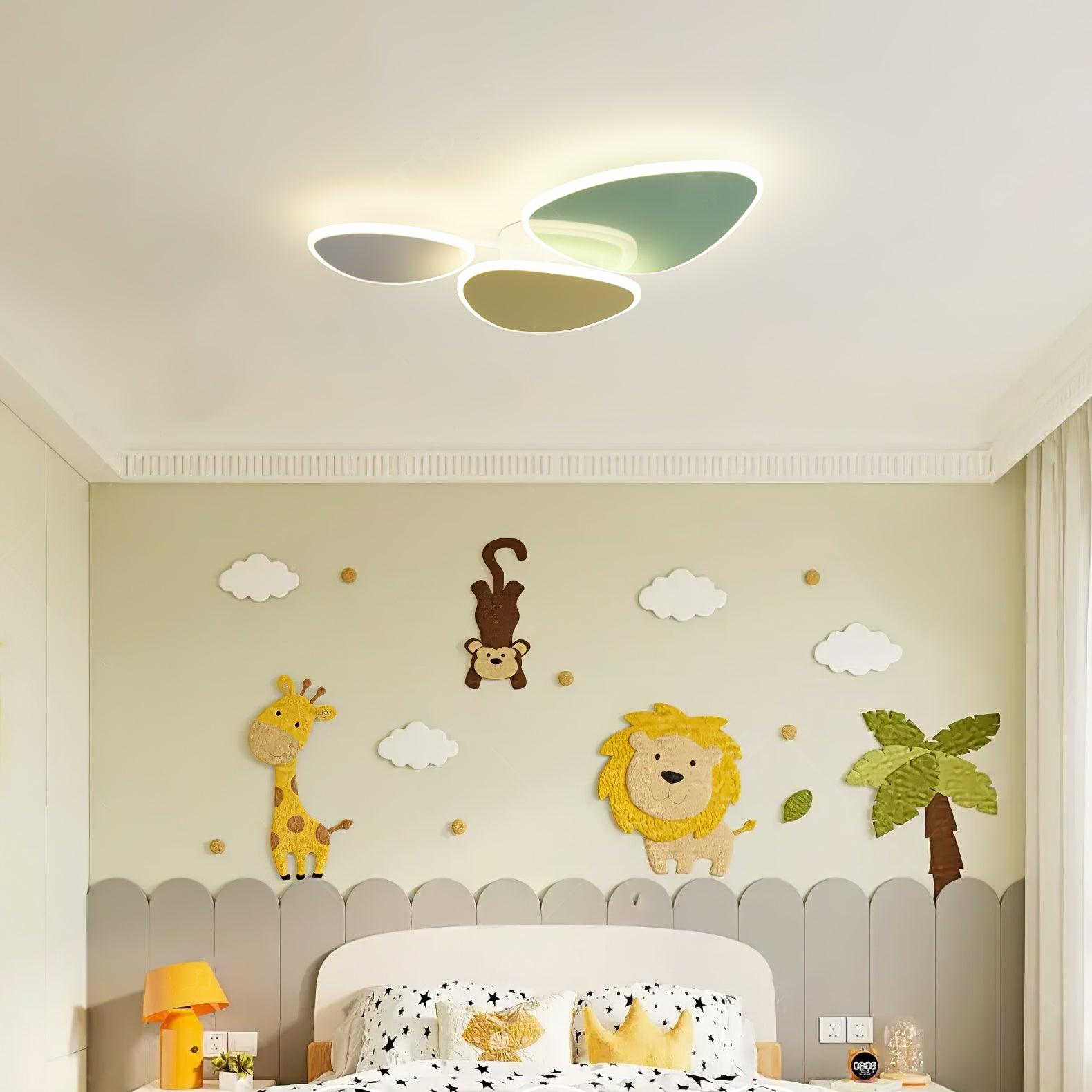 Colorful Cloud Wall Ceiling Lamp