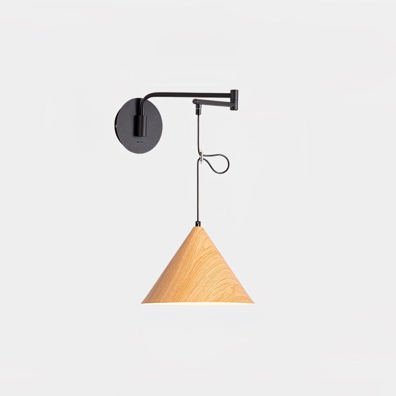 Cone Swing Arm Wall Lamp