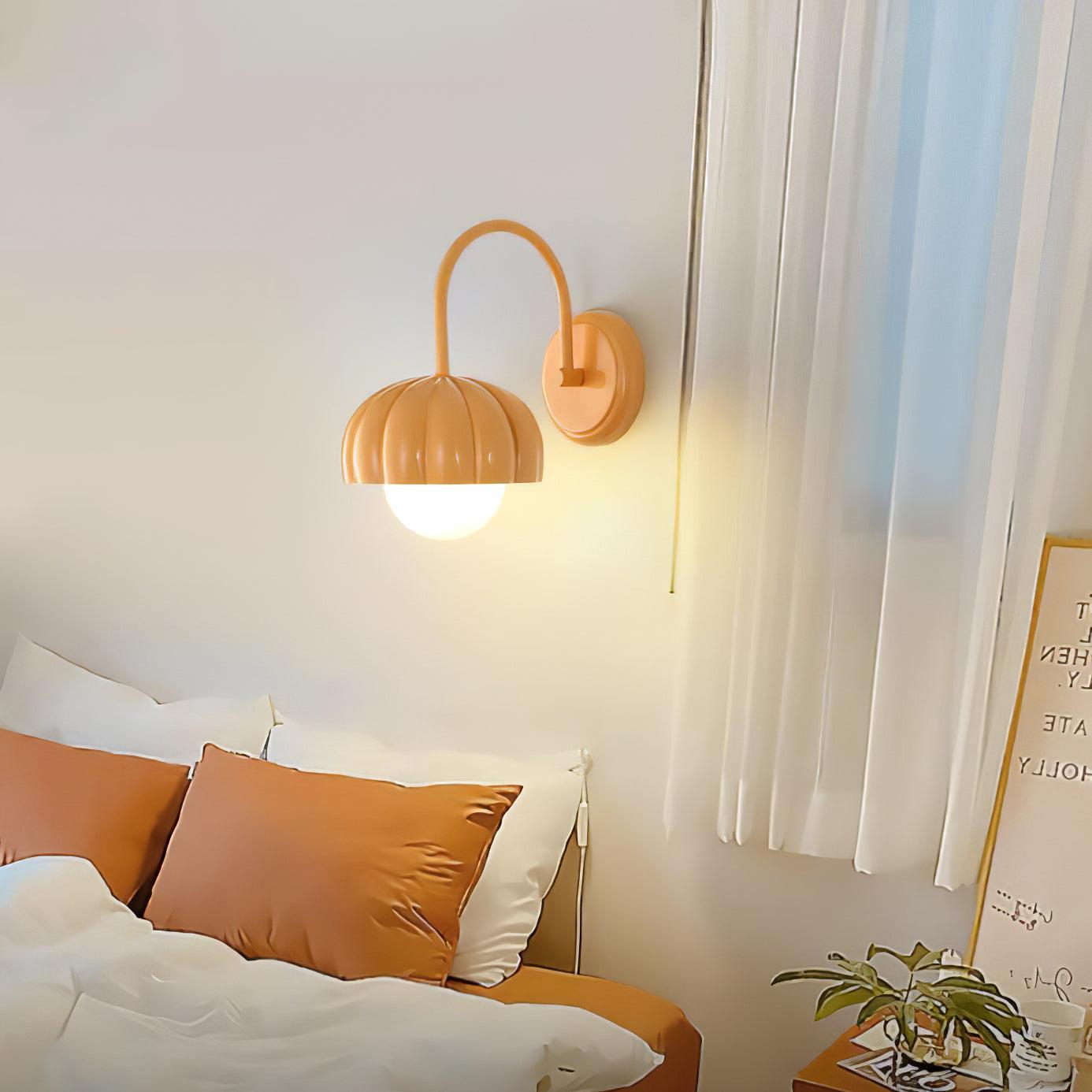 Creamy Pumpkin Wall Light
