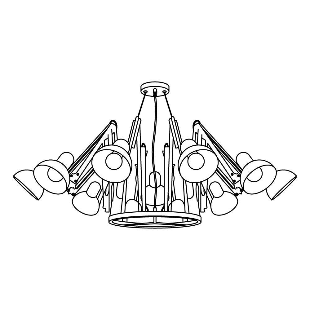 Dear Ingo Chandeliers