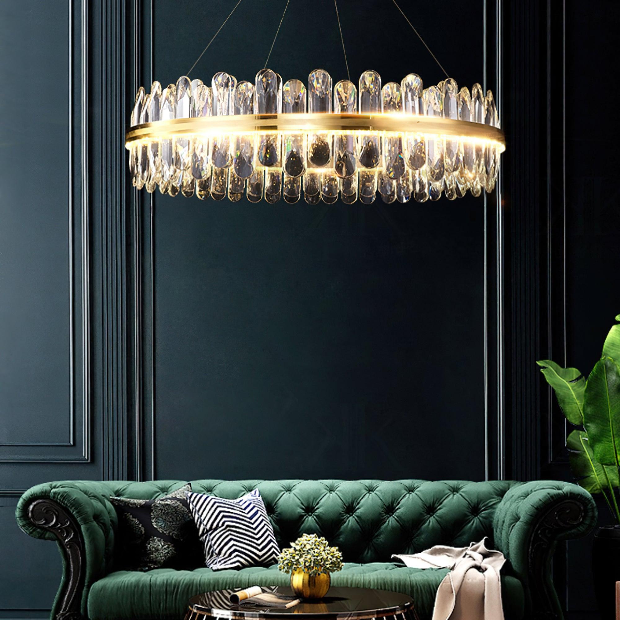 Enos Crystal Chandelier