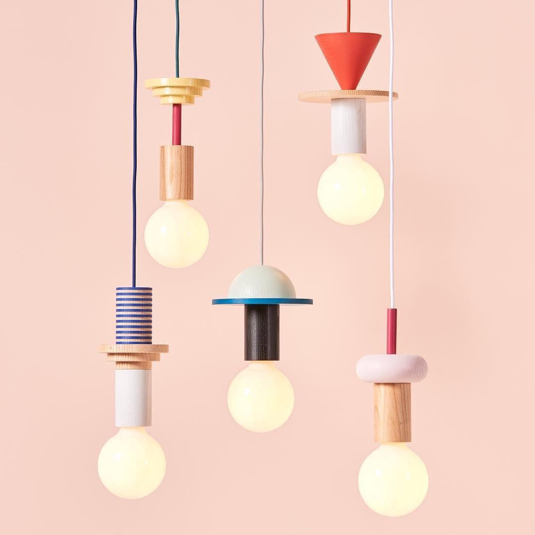 Geometric Building Blocks Pendant Lamp