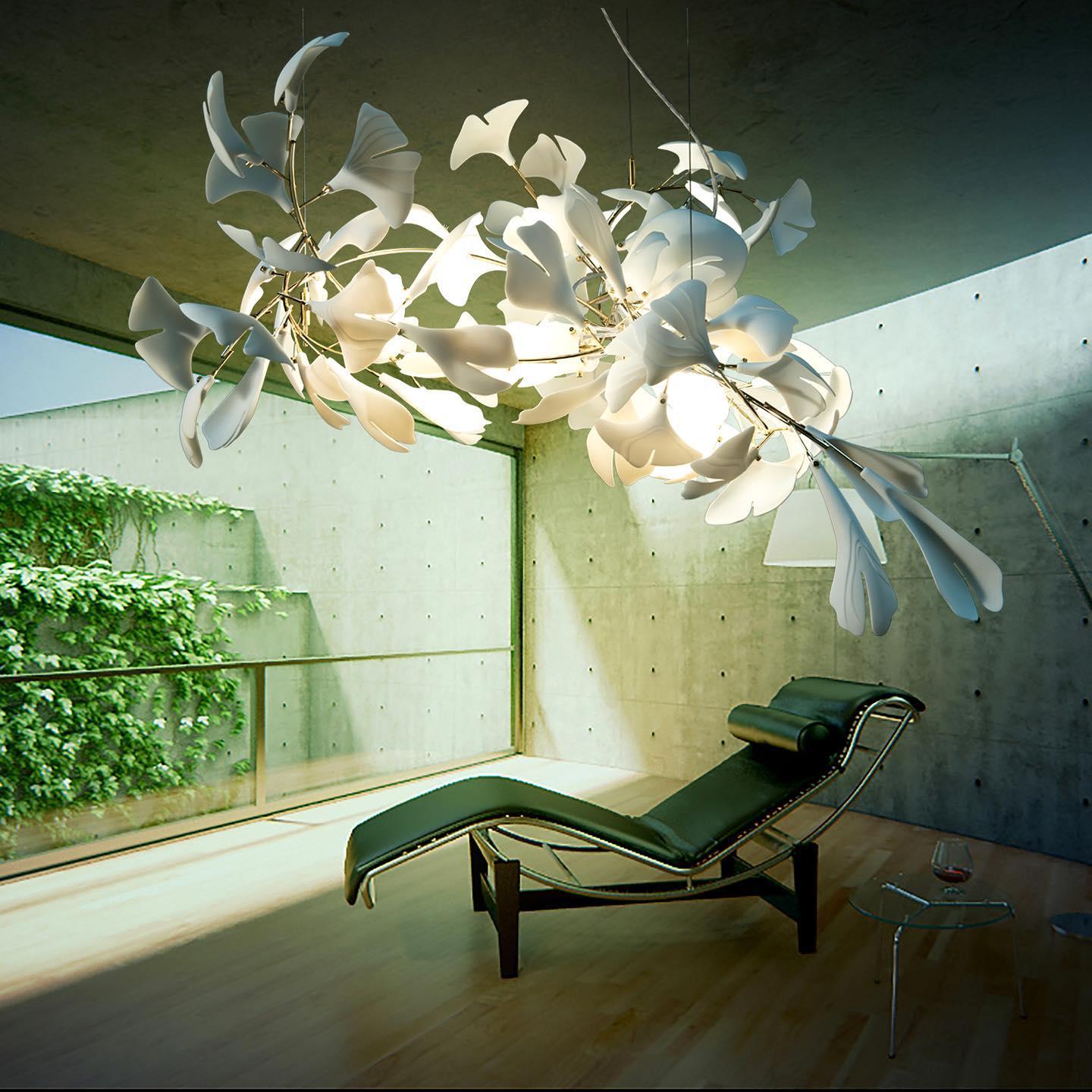 Gingko Chandelier E