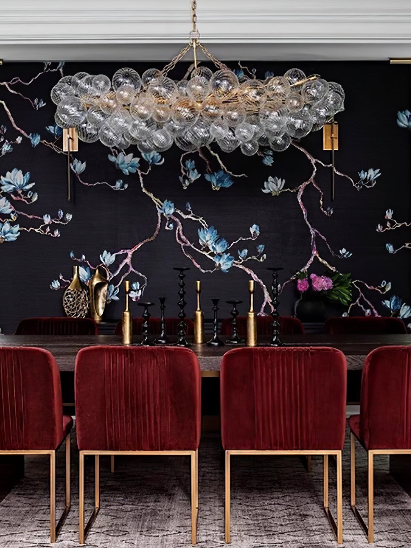 Glass Ball Bubbles Chandelier