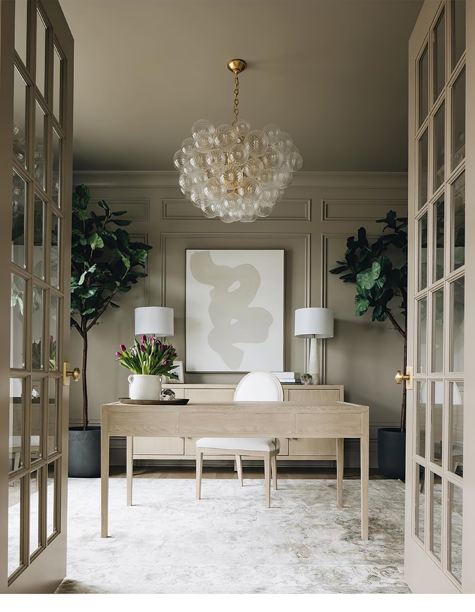 Glass Ball Bubbles Chandelier