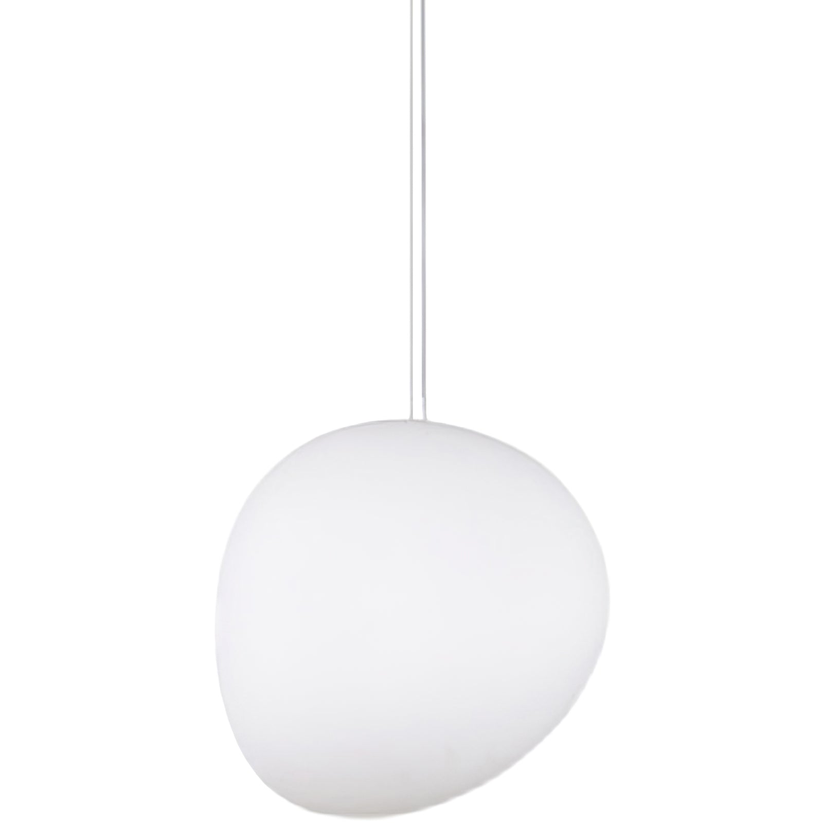 Gregg Stone Shape Glass Pendant Light