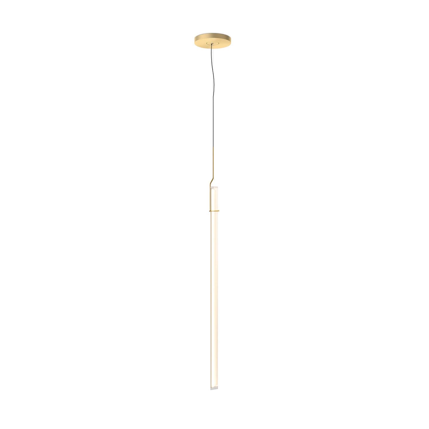 Halo Jewel Straight Pendant Light