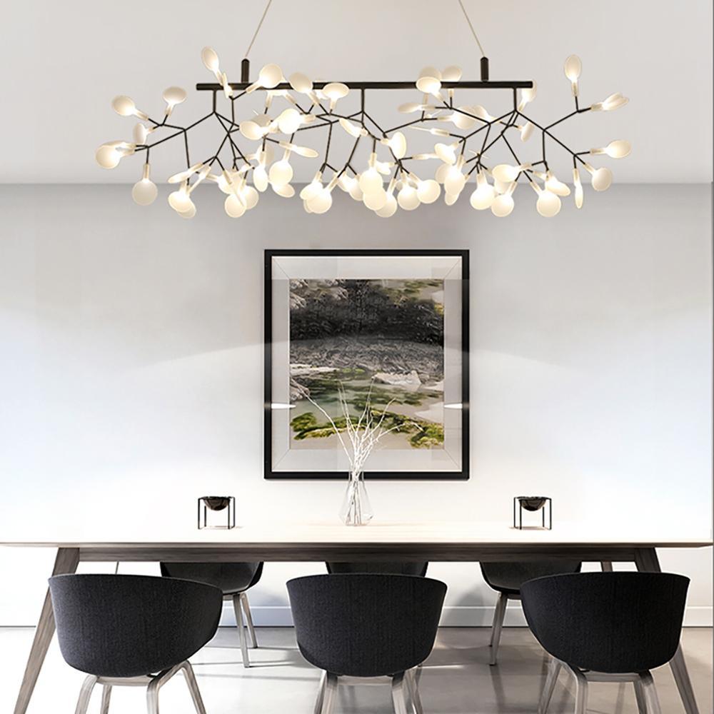 Rose Gold Firefly LED Chandelier