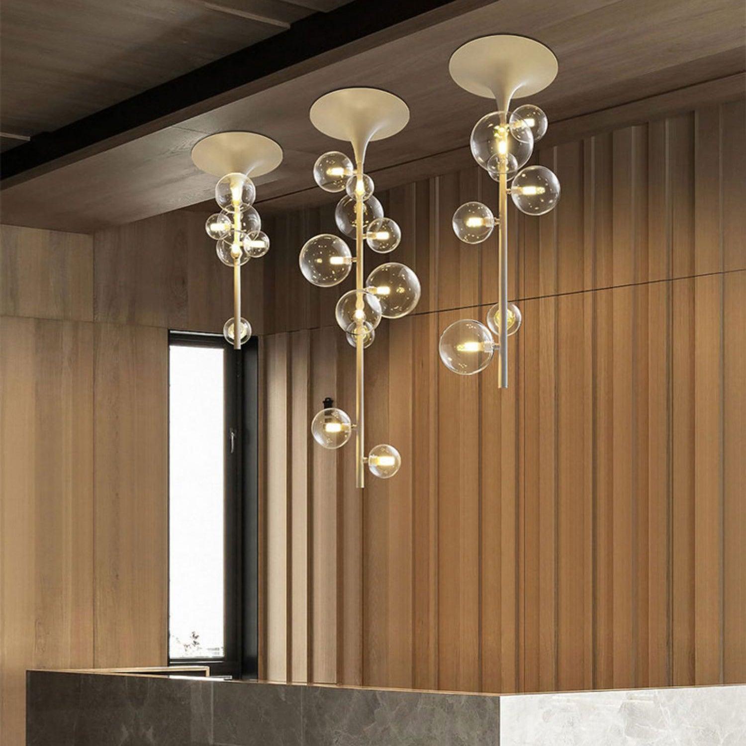 Hermann Horn Ceiling Light