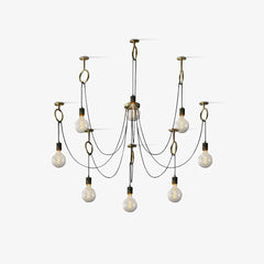 Industrial Spider Chandelier