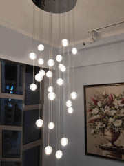 Crystal Bubbles balls Pendant Lamp