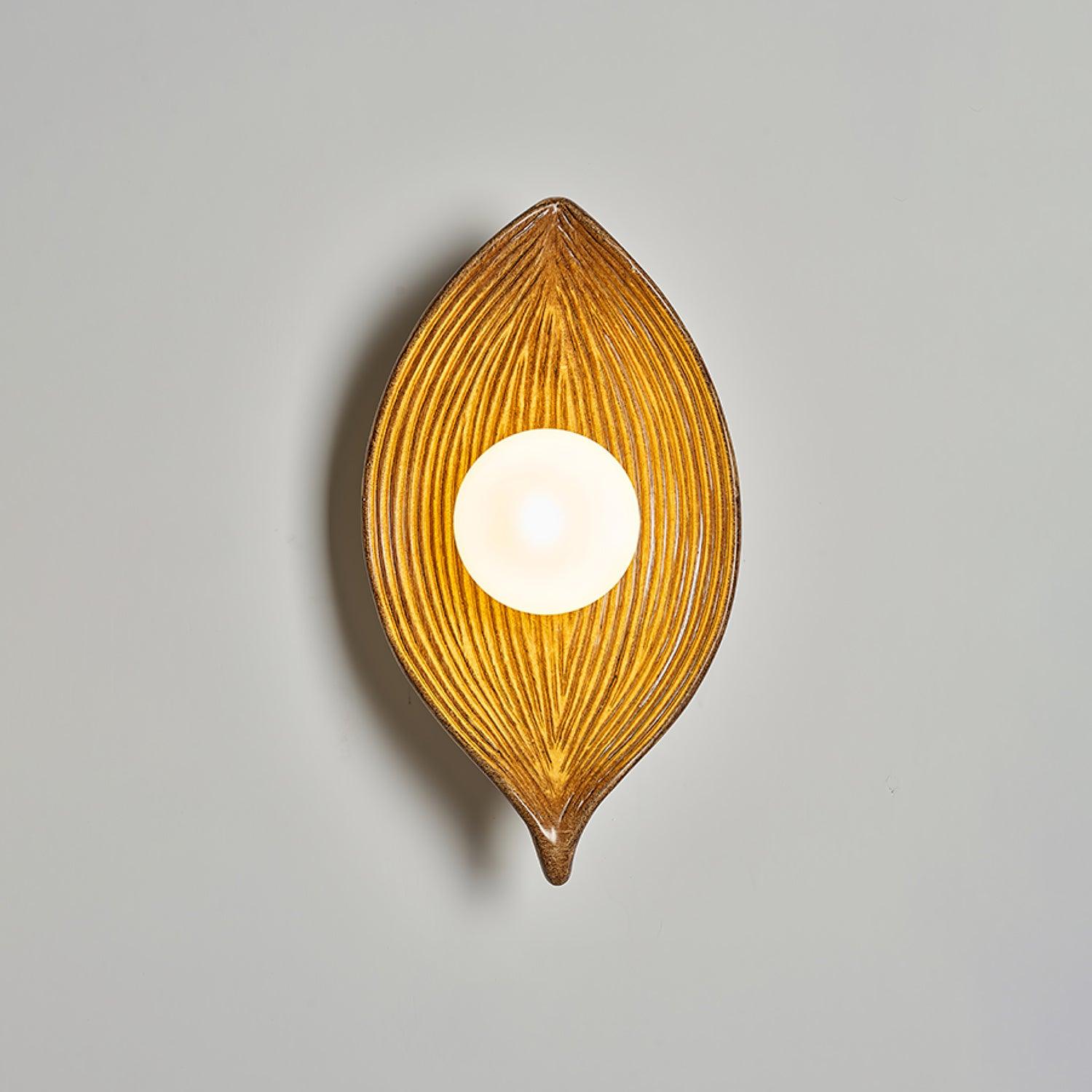 Leaf Canoe Wall Sconce