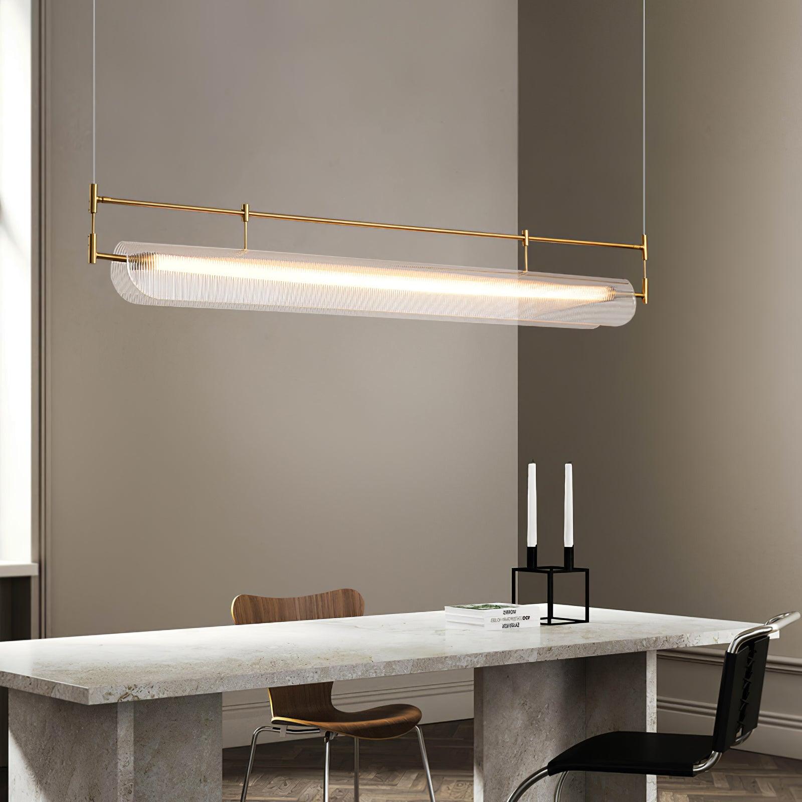 Linear Strip Chandelier