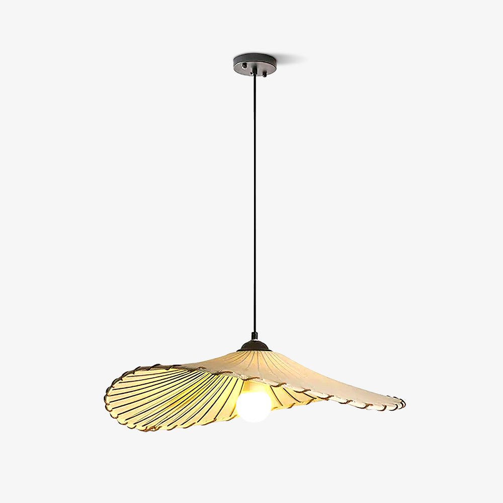 Lotus Leaf Fabric Pendant Light