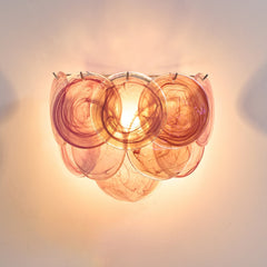 Lunaria Disc Murano Wall Lamp