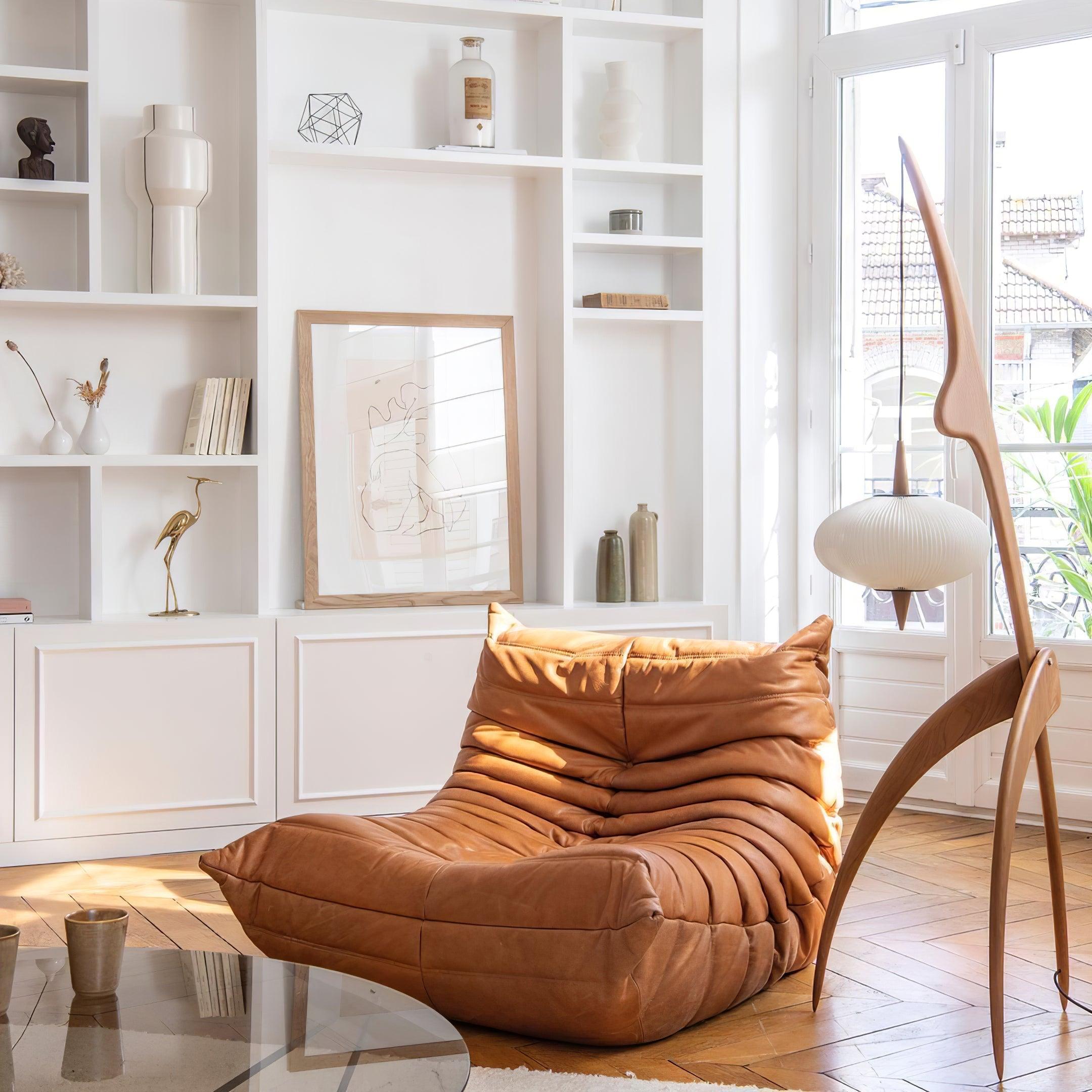 Mantis Wood Floor Lamp