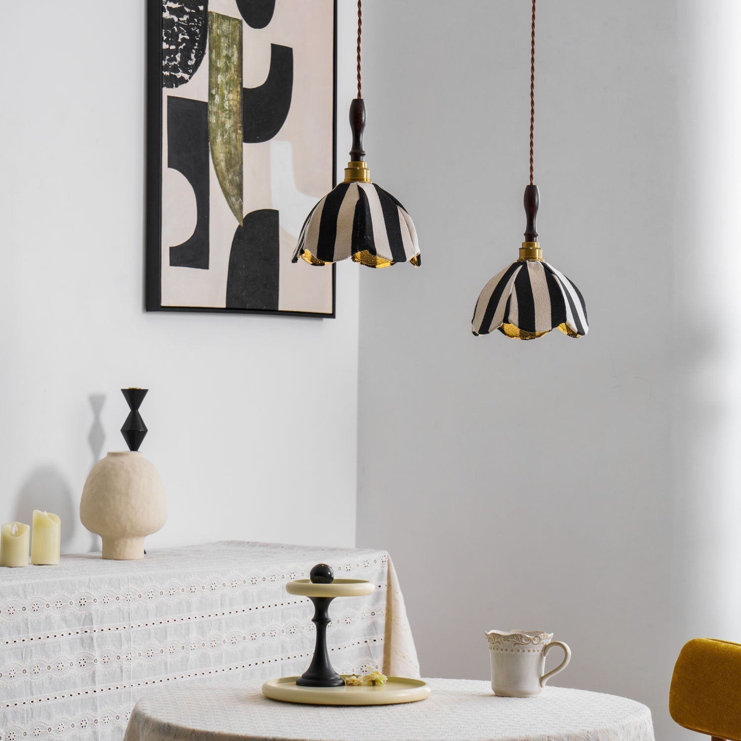 Marbre Stripe Pendant Light