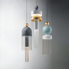 Metal Glass Pendant Light