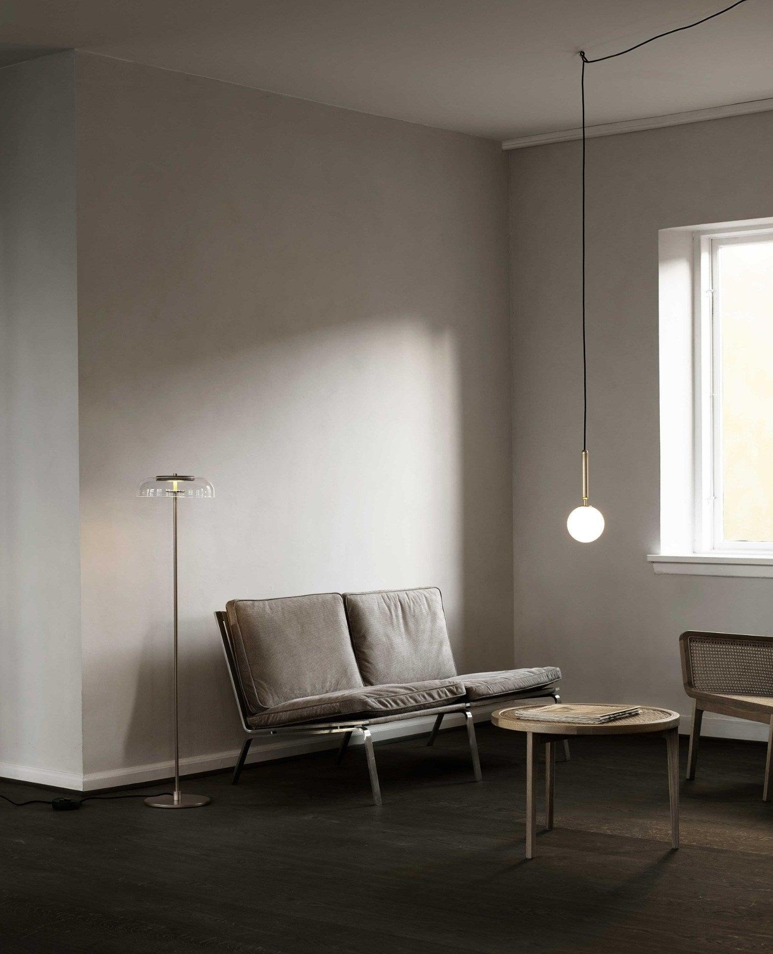 Miira Brass Pendant Swag Light