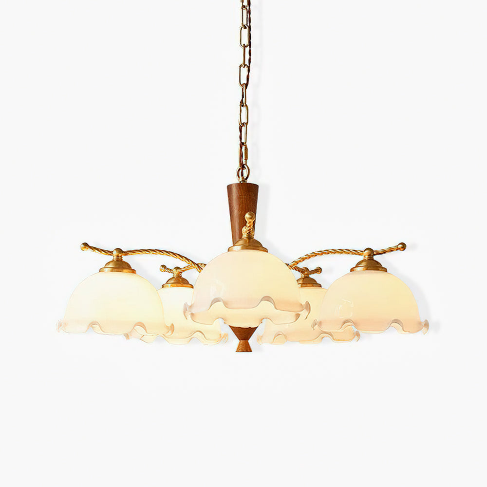 Milky Flower Chandelier