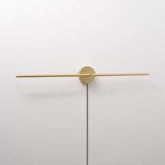 Minimalist Linear LED Plug-in Wall Lamp