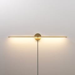 Minimalist Linear LED Plug-in Wall Lamp