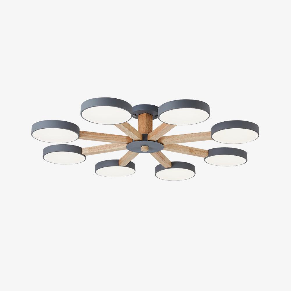 Modern Multi Stem Chandelier