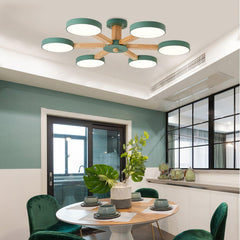 Modern Multi Stem Chandelier