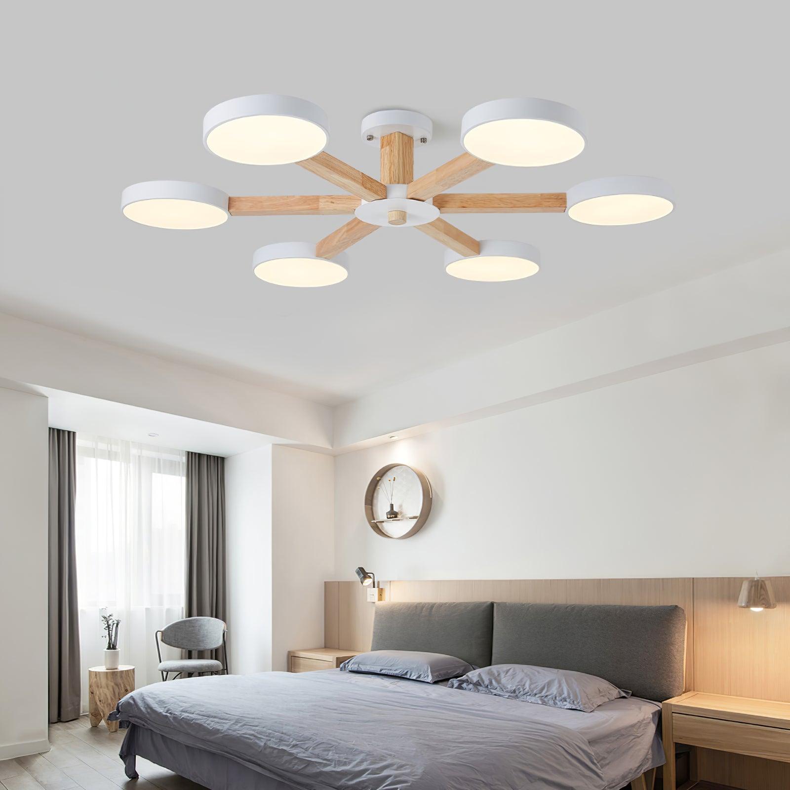 Modern Multi Stem Chandelier