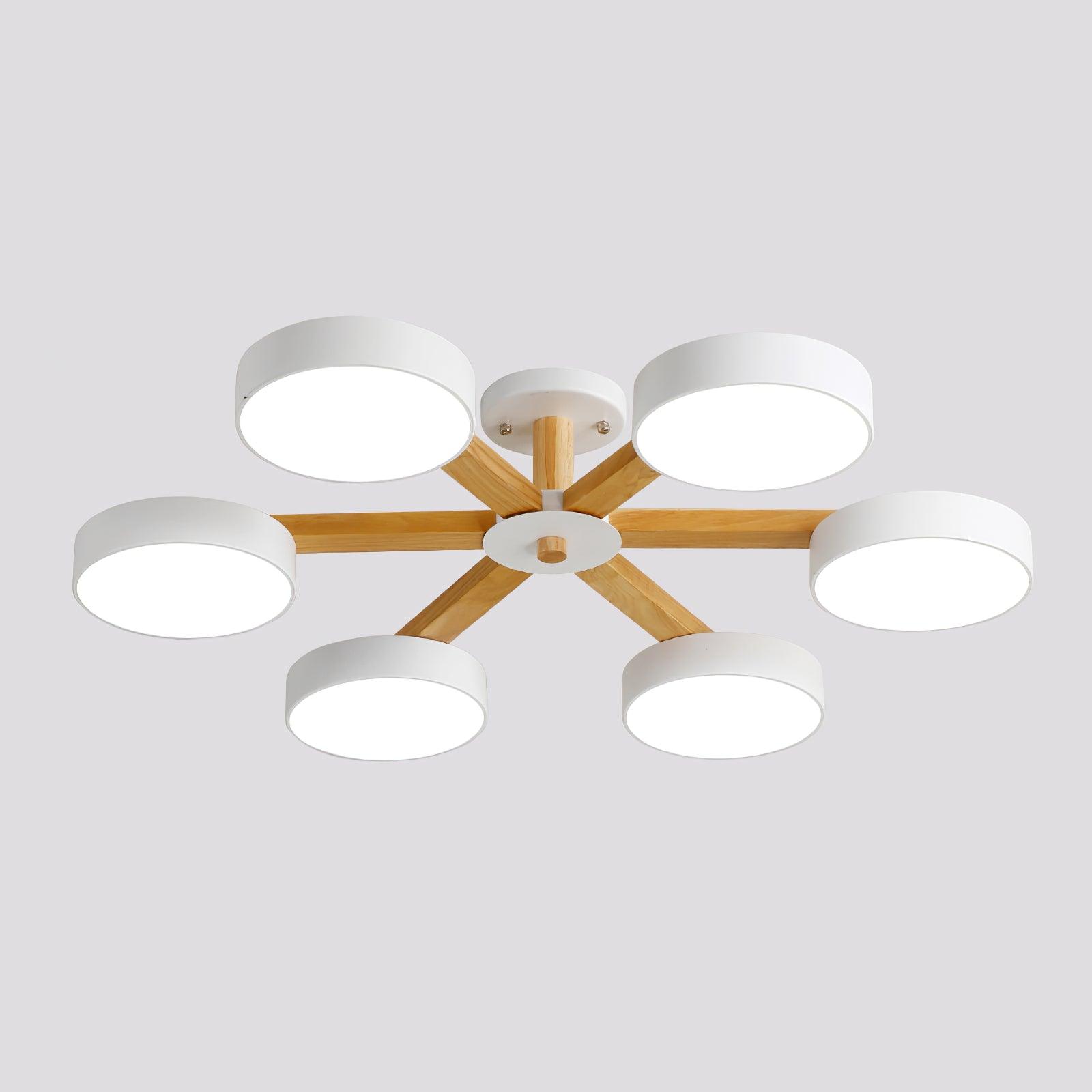 Modern Multi Stem Chandelier