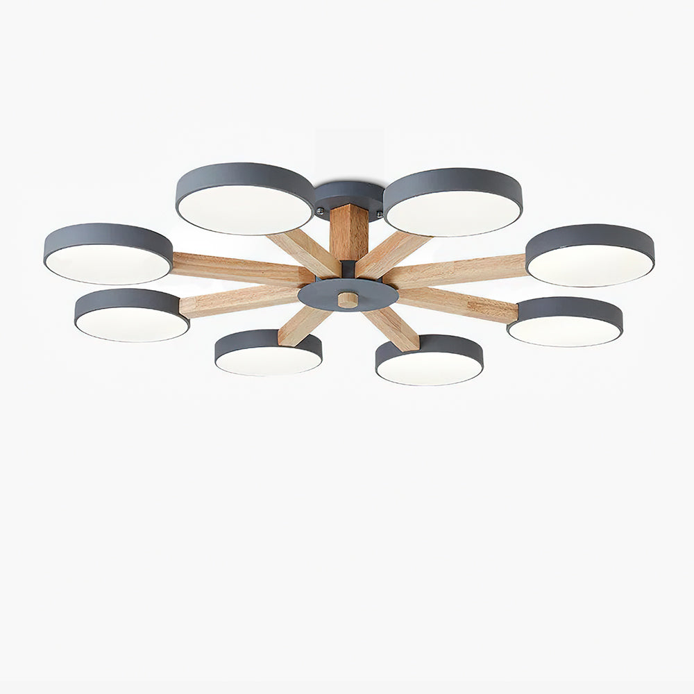 Modern Multi Stem Chandelier