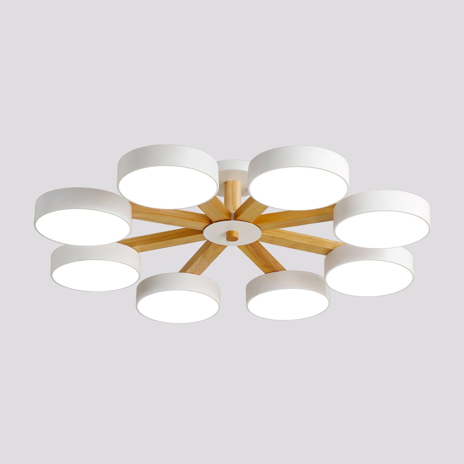 Modern Multi Stem Chandelier